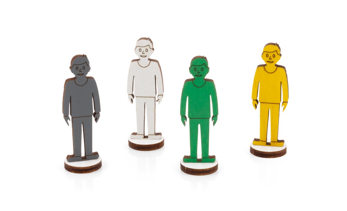 Парковка для машинок деревянная большая EWA