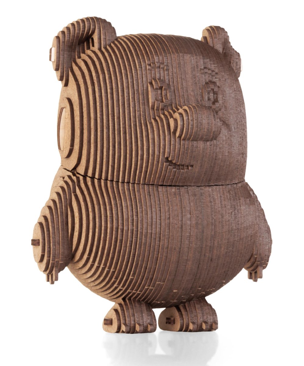 Деревянный 3D пазл копилка EWA Винни Пух Союзмультфильм