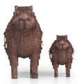 Деревянный 3D пазл копилка EWA Капибара