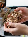 Деревянный конструктор, головоломка EWA Метаморфик Змея
