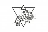 Деревянный декор настенный, панно, пазл EWA Design Телец