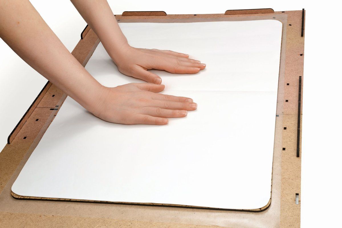 Деревянный пазл EWA Большая карта мира, 55x40 см, 501 деталь