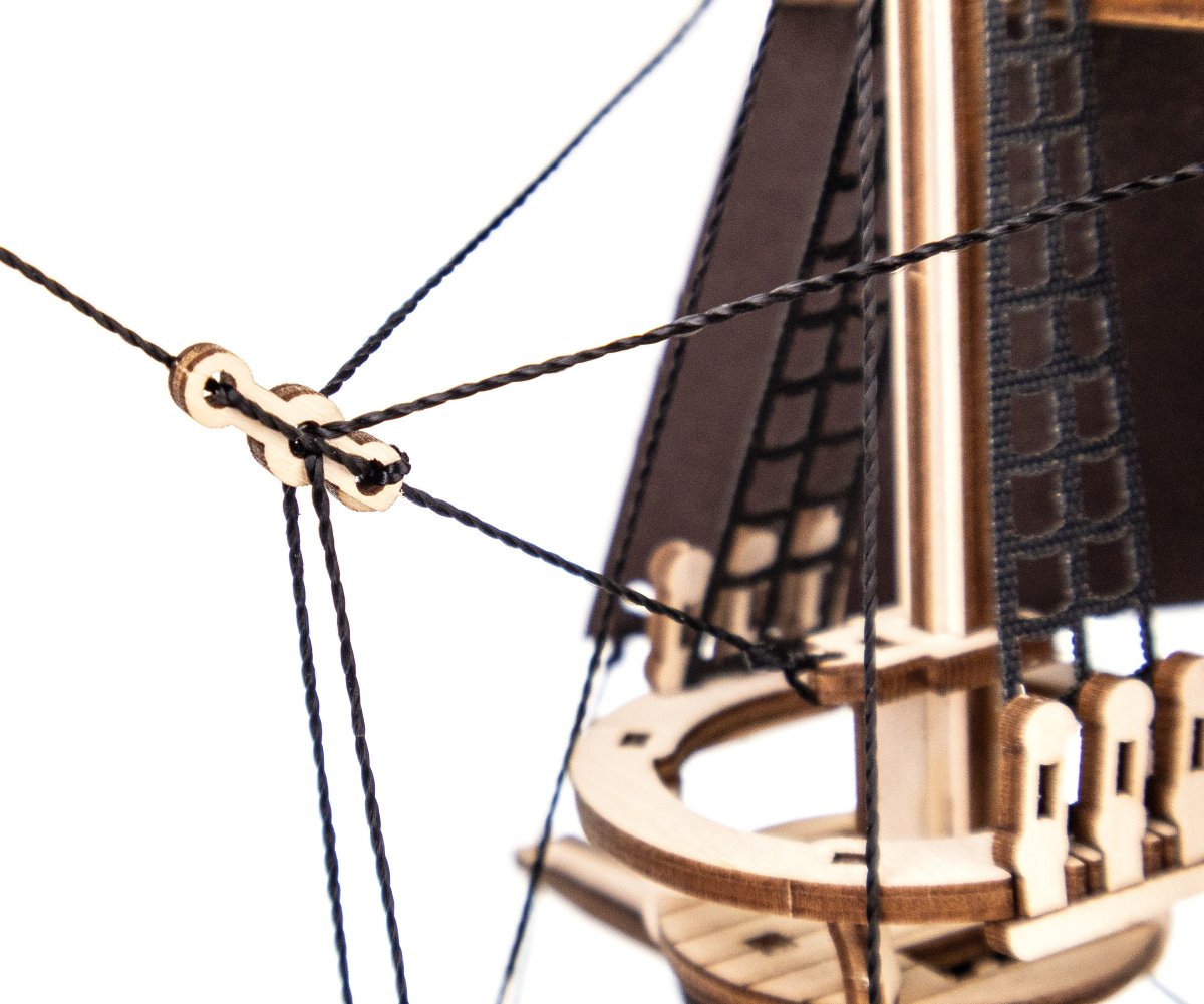 Сборная модель, деревянный конструктор EWA Корабль Владыка Морей