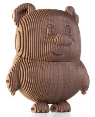 Деревянный 3D пазл копилка EWA Винни Пух Союзмультфильм