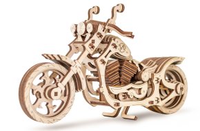 Конструктор деревянный 3D EWA Мотоцикл Cruiser