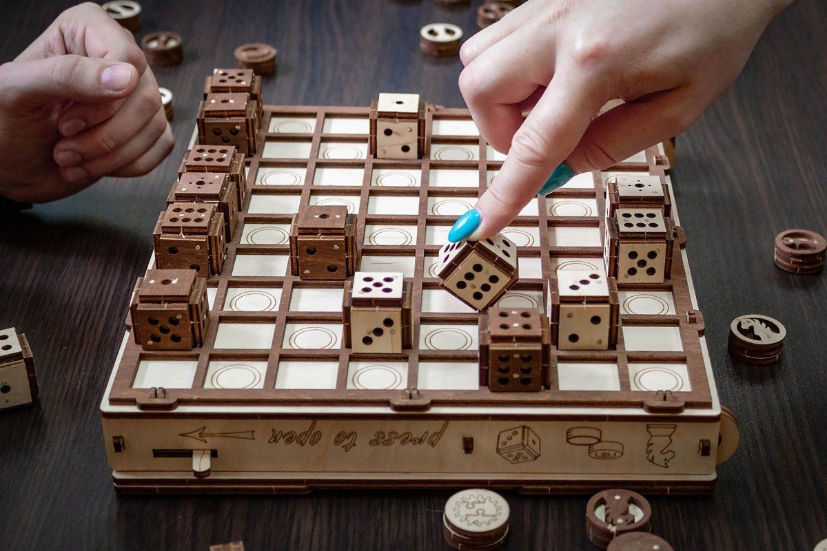 Конструктор деревянный 3D EWA Gameset Игровой набор