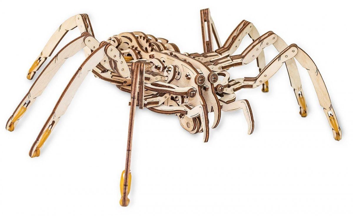 Конструктор деревянный 3D EWA SPIDER (Паук)