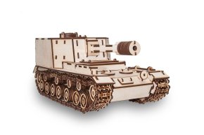 Конструктор деревянный 3D EWA Танк САУ-212