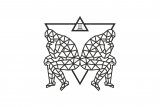 Деревянный декор настенный, панно, пазл EWA Design Близнецы
